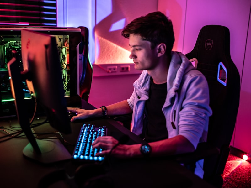 Ranked ladder interface on a monitor